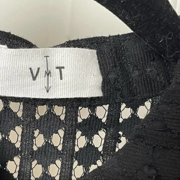 VMT LA Black Luxe crochet top, Career, 
Capsule, Minimalist, Cocktails, 2 - Picture 3 of 7